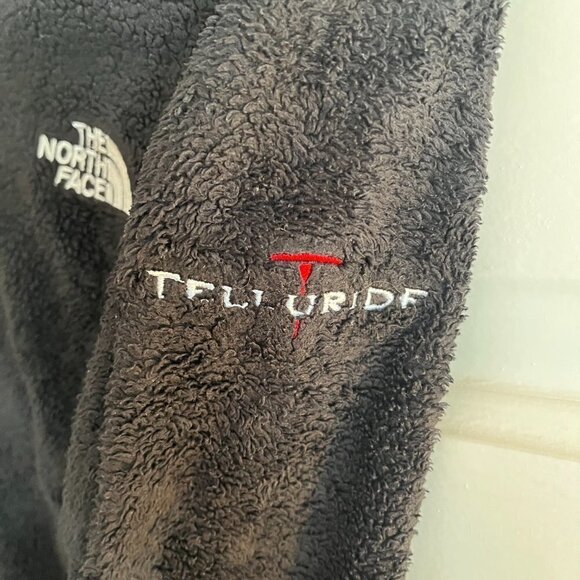 North Face Telluride women’s full zip fleece jacket S black - Picture 3 of 12